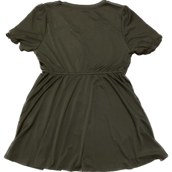 Faux Button Down Dress - Size 2X - Picture 5 of 5